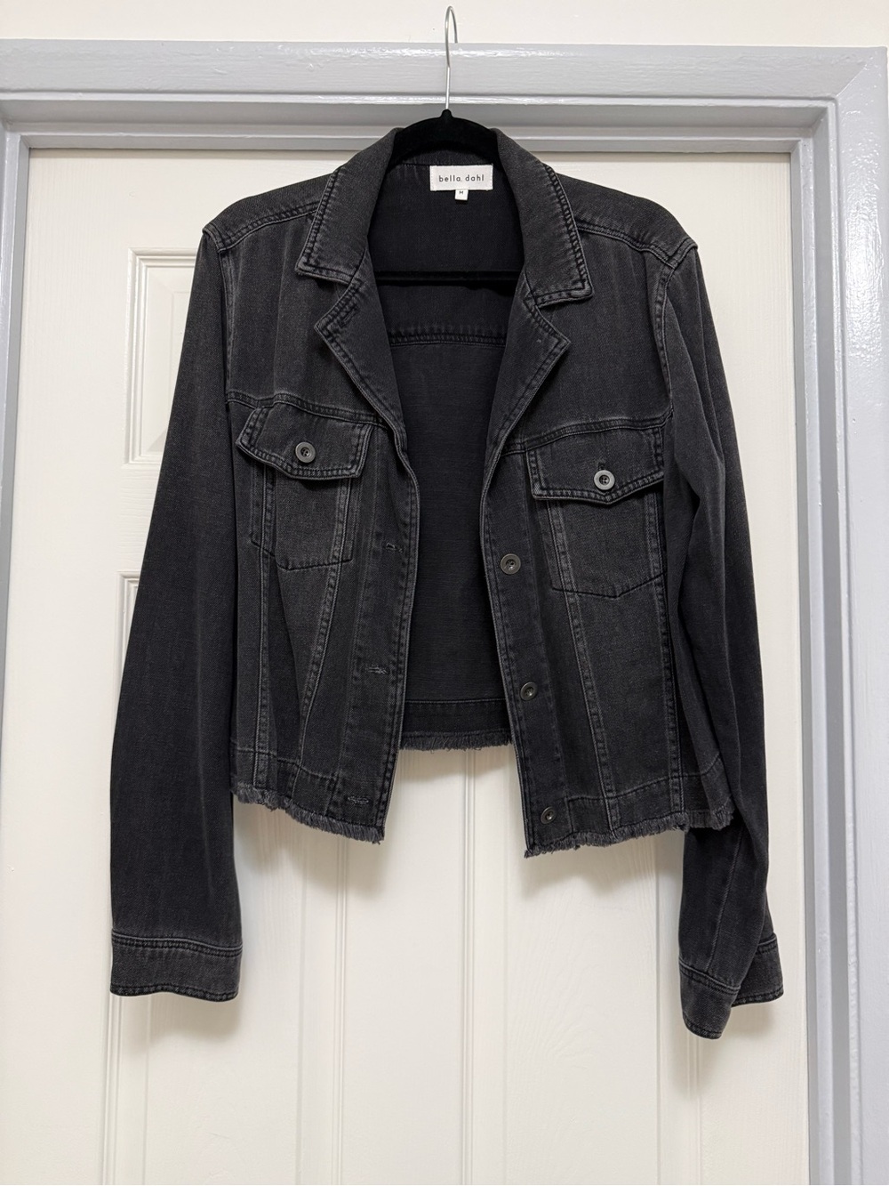 Bella Dahl Cropped Jean Jacket size medium